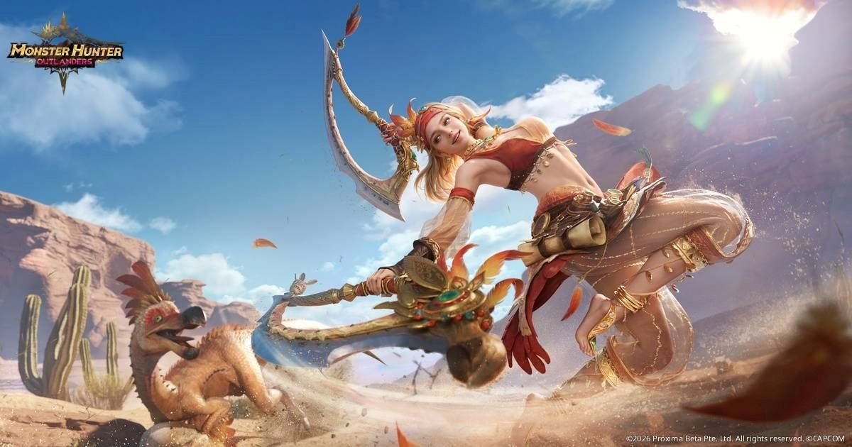 Garena Segera Rilis Monster Hunter Outlanders di Asia Tenggara, Bawa Sensasi Berburu ke Layar Ponsel