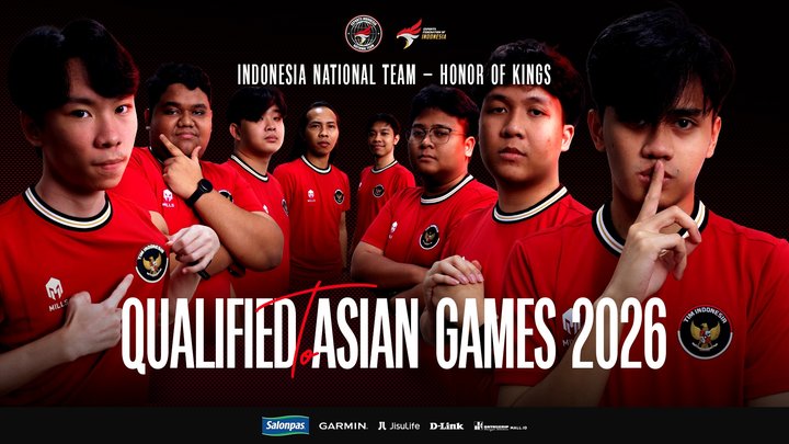 Indonesia Pastikan Tiga Slot di Panggung Utama Esports Asian Games 2026 Jepang Berkat Performa Gemilang