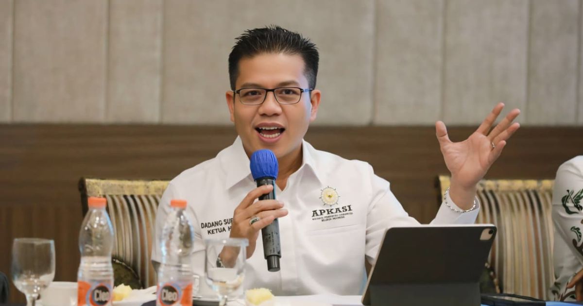 Ketua APKASI yang juga Bupati Bandung, Dadang Supriatna. (Foto Diskominfo Bandung).