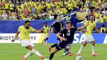 Skotlandia vs Brasil (Foto: REUTERS/Amanda Perobelli)