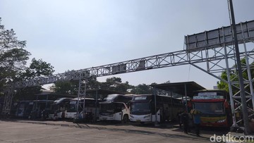 Suasana Terminal Cicaheum (Foto: Bima Bagaskara/detikJabar)