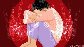 Ilustrasi kekerasan terhadap anak (Foto: Edi Wahyono)