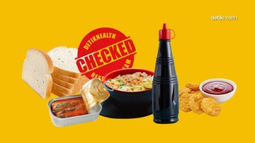 Berbagai makanan sumber hidden sodium atau natrium, mulai dari kecap manis hingga roti tawar. (Foto: iStock)