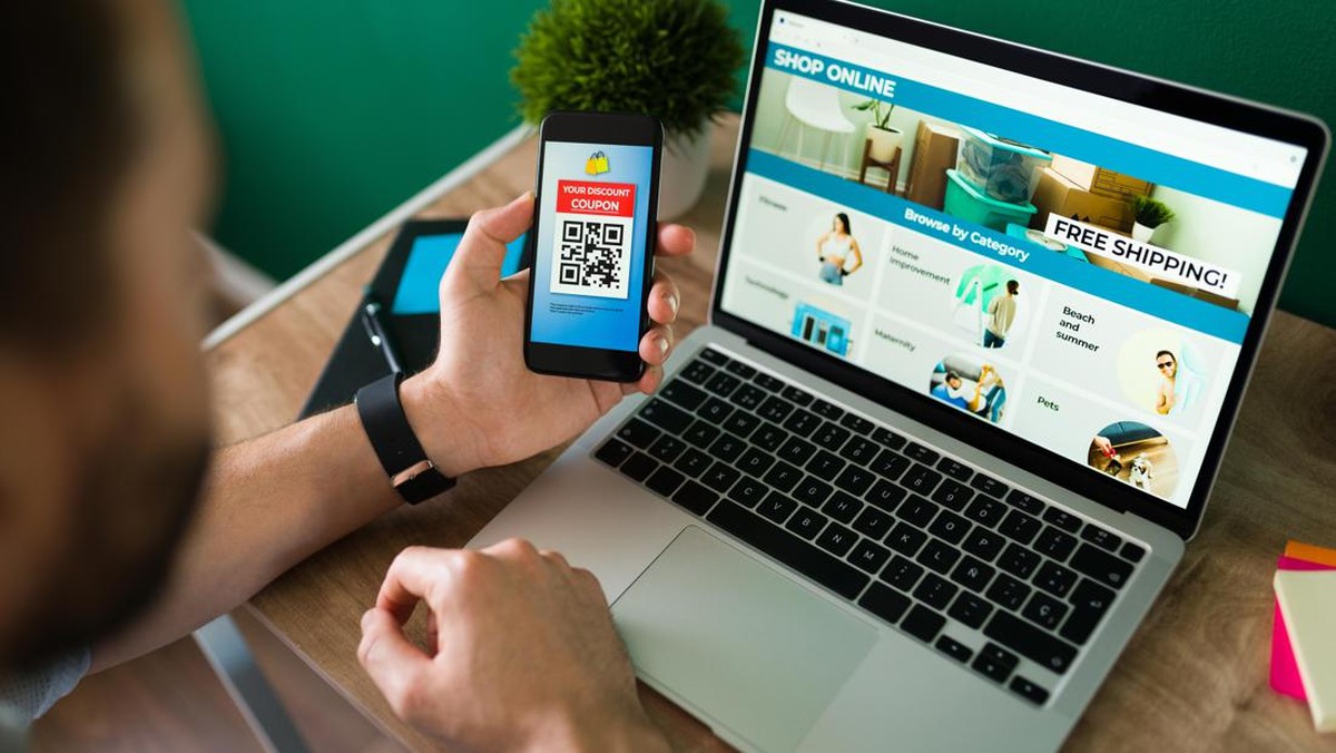 Foto: Ilustrasi ecommerce. (Dok. Freepik)