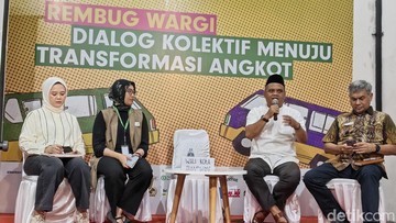 Acara diskusi yang gagal dihadiri Wali Kota Bandung Muhammad Farhan. (Foto: Rifat Alhamidi/detikJabar)