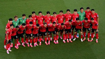 Timnas Korea Selatan (Foto: Getty Images/David Ramos)