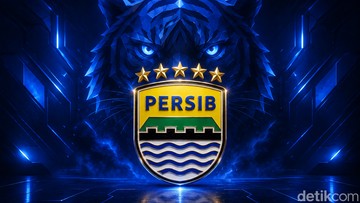 Ilustrasi logo Persib Bandung. (Foto: ChatGPT)