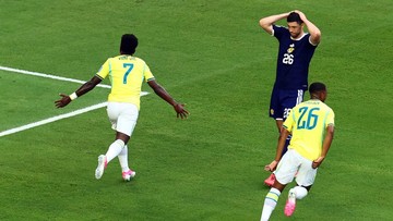 Timnas Brasil (Foto: REUTERS/Marco Bello)
