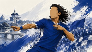 Ilustrasi Redouane Barkaoui. (Foto: ChatGPT)