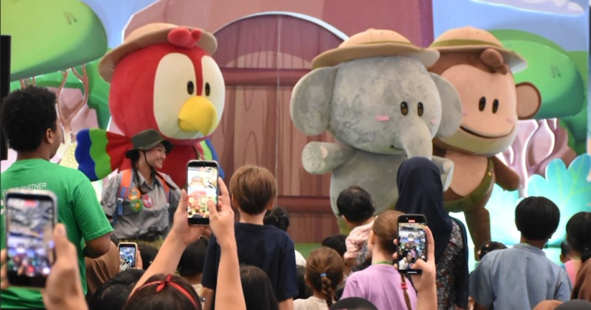 The Park Pejaten menyajikan wahana rekreasi edukatif 'Baba Lili Tata Jungle Adventure' pada 22 Juni-12 Juli 2026. (Foto: NWP Property).
