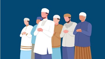 Ilustrasi sholat (Foto: Fuad Hasim/detikcom)