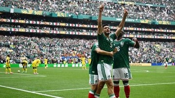 Timnas Meksiko (Foto: AFP/CARL DE SOUZA)
