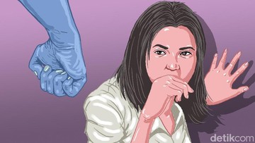 Ilustrasi kekerasan terhadap perempuan (Foto: Edi Wahyono/detikcom).