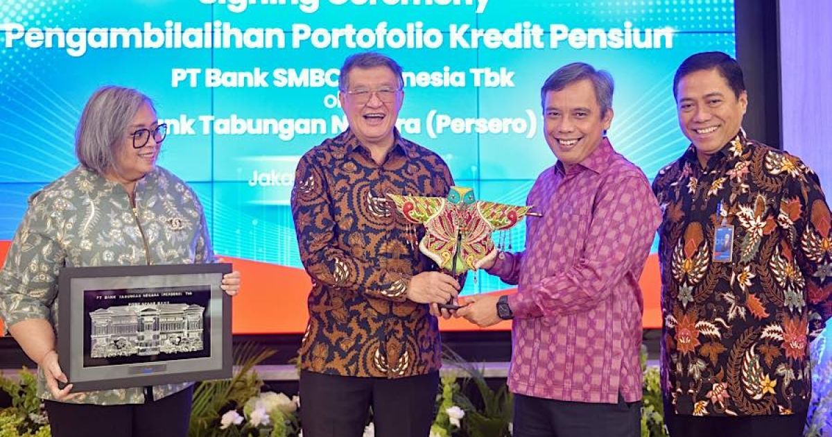 BTN Perluas Jangkauan Layanan: Akuisisi Portofolio Kredit Pensiun SMBC Indonesia Perkuat Ekosistem Finansial