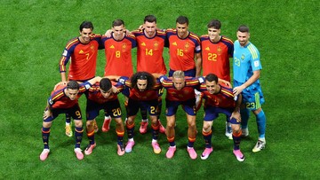 Timnas Spanyol (Foto: REUTERS/Bernadett Szabo)