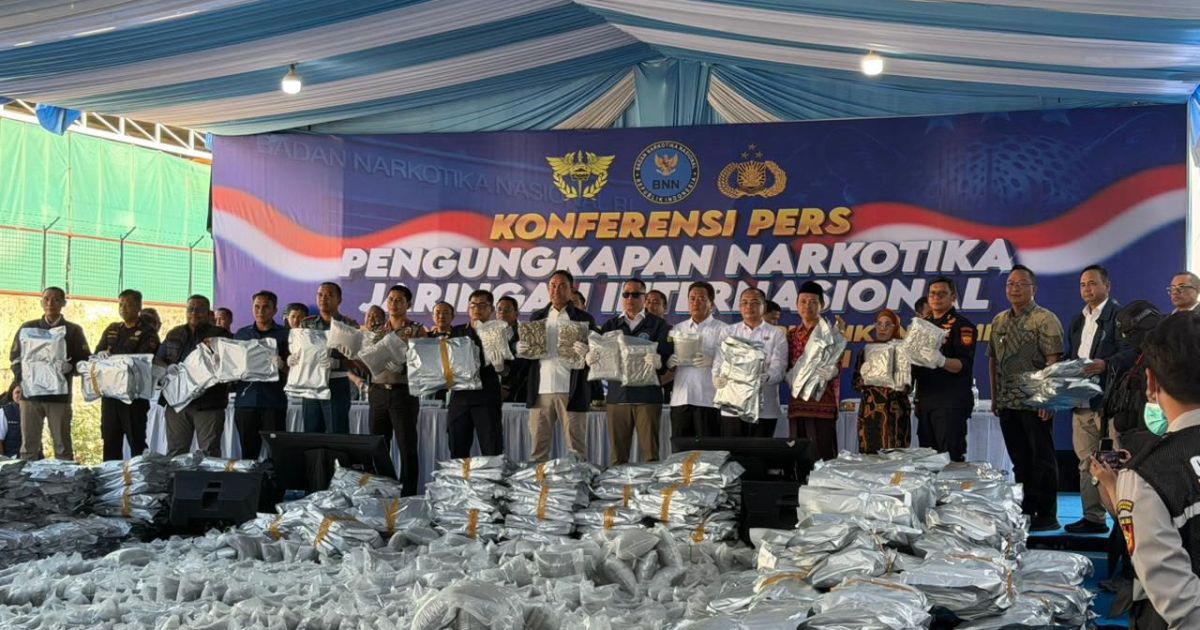 Bea Cukai dan BNN Gagalkan Penyelundupan 3,37 Ton Ganja Asal Thailand di Tanjung Priok