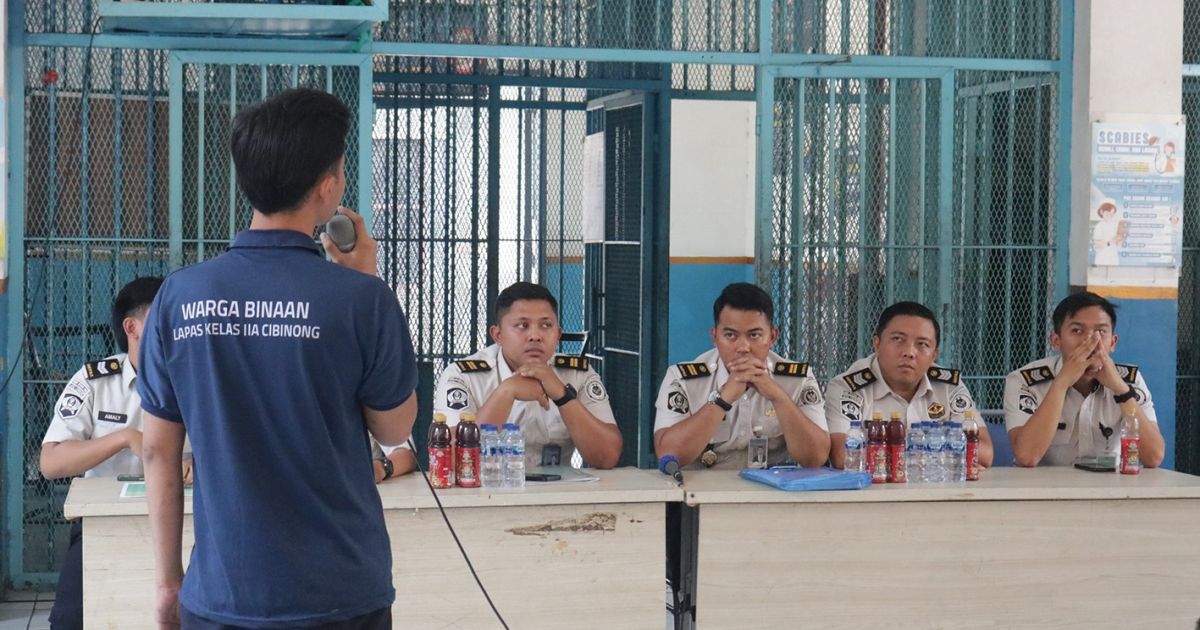 Lapas Cibinong Sosialisasikan Hak Integrasi dan Remisi Gratis kepada Warga Binaan