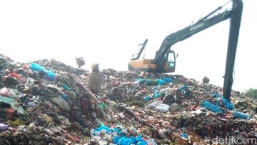 TPA Galuga Bogor. (Foto: Andry Haryanto/detikJabar)