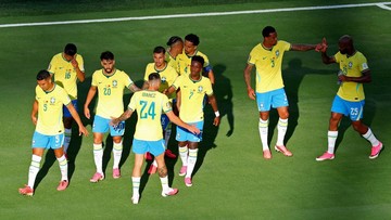 Timnas Brasil (Foto: REUTERS/Mike Segar)