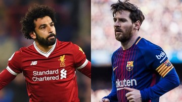 Mohamed Salah dan Lionel Messi (Foto: diolah dari Getty Images)