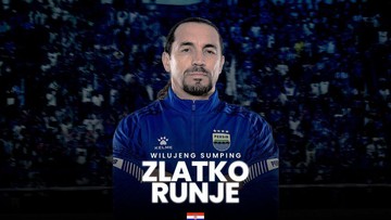 Asisten pelatih Persib Zlatko Runje (Foto: Persib.co.id)