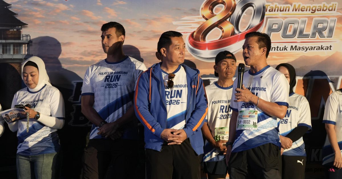 KDS Apresiasi Polresta Bandung, Jalankan Perkuat Sinergi dan Hidup Sehat