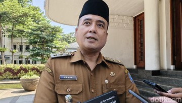 Wakil Walikota Bandung Erwin. (Foto: Rifat Alhamidi/detikJabar)
