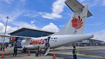 Wings Air Terbang dari Bandung-Yogyakarta. (Foto: Lion Group)