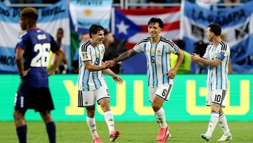 Timnas Argentina (Foto: REUTERS/Paul Childs)