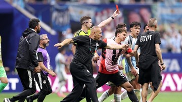 Staf kepelatihan timnas Mesir. Foto: Steph Chambers - FIFA/FIFA via Getty Images