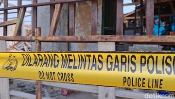 TKP Ledakan Misterius di Purwakarta (Foto: Dian Firmansyah/detikJabar)