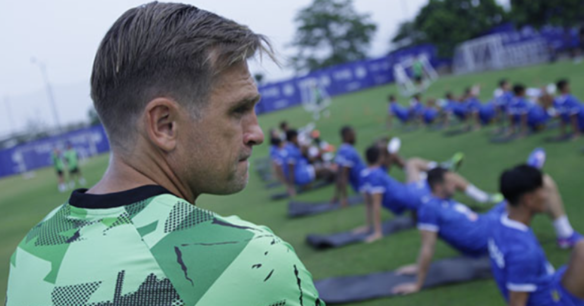 Igor Tolic langsung memimpin sesi latihan perdana Persib Bandung/persib.co.id