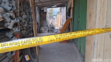 TKP ledakan misterius di Purwakarta (Foto: Dian Firmansyah/detikJabar)