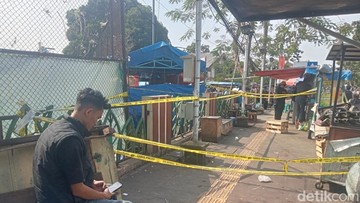 TKP Ledakan di Tasikmalaya (Foto: Faizal Amiruddin/detikJabar)
