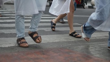 Ilustrasi jalan kaki (Foto: Dok. Birkenstock)