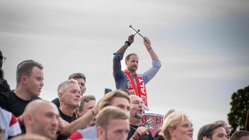 Foto: Raja Norwegia Sambut Kepulangan Haaland dkk, Putra Mahkota Pimpin 'Viking Row' (Dok Instagram Kerajaan Norwegia).
