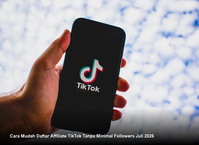 Cara Mudah Daftar Affiliate TikTok Tanpa Minimal Followers Juli 2026