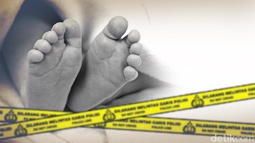 Foto: Ilustrasi penemuan mayat bayi (Dok detikcom)