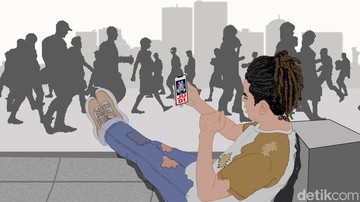 Ilustrasi Judi Online (Foto: Edi Wahyono)