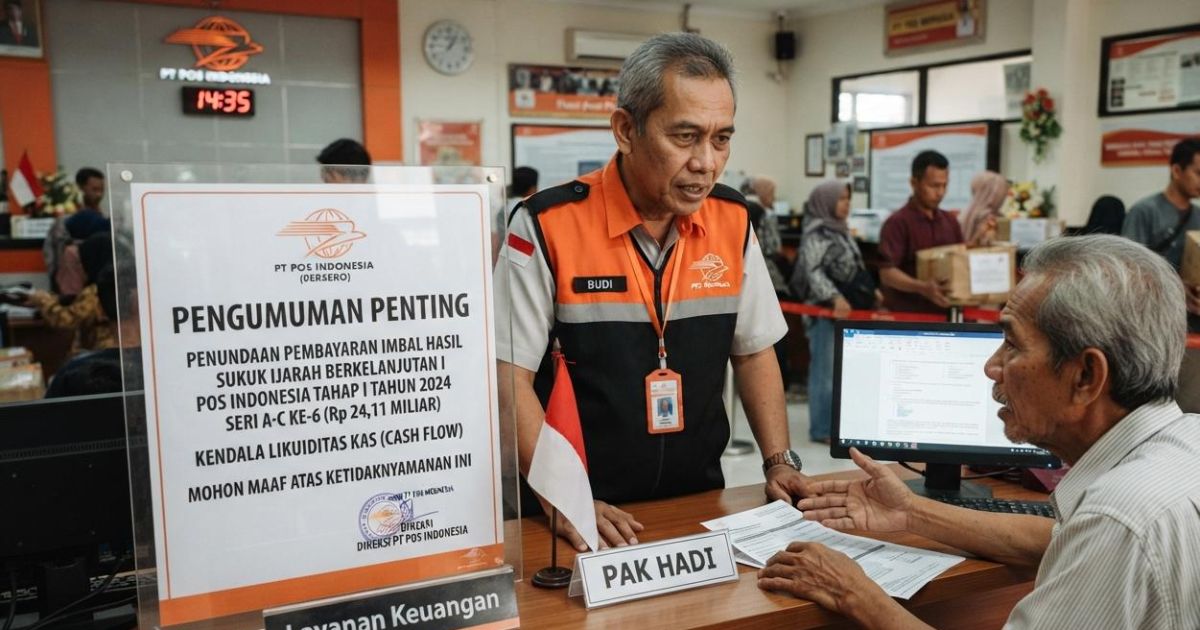 Penjelasan PT Pos Indonesia Terkait Penundaan Imbal Hasil Sukuk Rp 24 Miliar