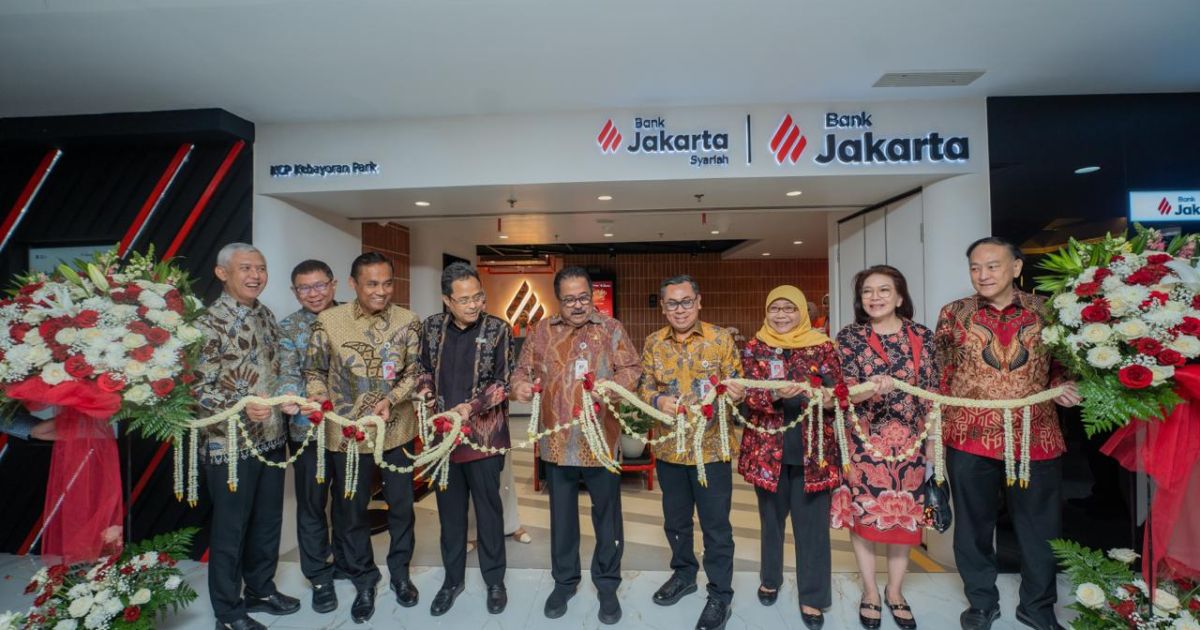 Bank Jakarta Resmi Operasikan KCP Kebayoran Park dengan Konsep Modern 'New Look Branch'