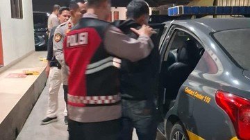 Pelaku pemalakan di Kabupaten Bandung diamankan polisi. (Foto: Istimewa)