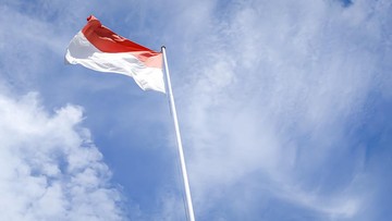 Ilustrasi bendera merah putih (Foto: Unsplash @wdtoro)