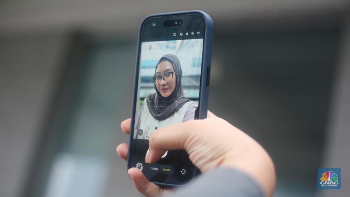 Foto: iPhone 17 Pro. (CNBC Indonesia/Tias Budiarto)