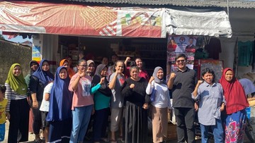 Upaya menghidupkan warung kelontong di Bogor (Foto: Istimewa)