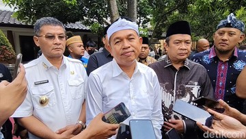 Gubernur Jabar Dedi Mulyadi (Foto: Bima Bagaskara/detikJabar).