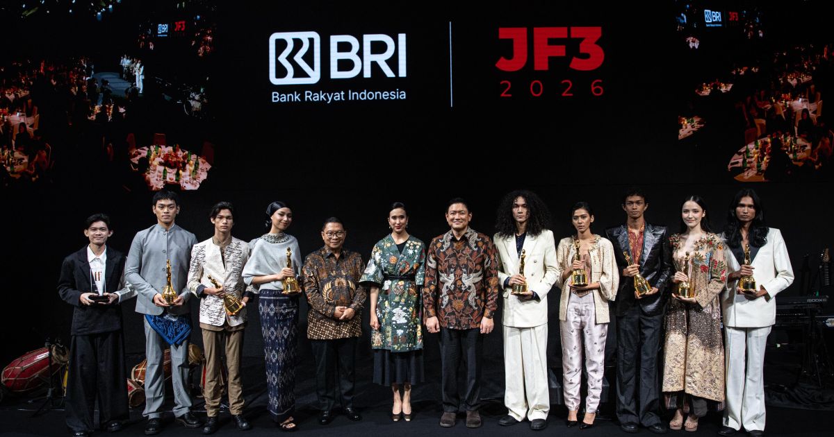BRI JF3 Fashion Festival 2026 hadir sebagai platform kolaborasi, pengetahuan, dan peluang pengembangan untuk masa depan industri fashion Indonesia, mengusung tema 