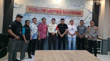Foto: Mediasi satpam dan sopir Alphard yang cekcok di Bundaran HI. (Dok. ist)