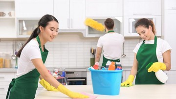 Ilustrasi bersih-bersih rumah. Foto: shutterstock