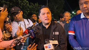Ketua Umum PSSI sekaligus Menteri Pemuda dan Olahraga Erick Thohir (Foto: Bima Bagaskara/detikJabar)